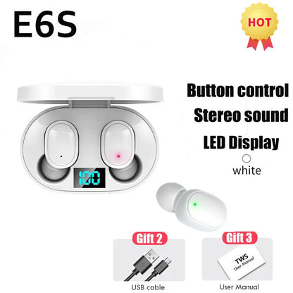 Wireless Headphones Bluetooth 5.1 Headset Noise Cancelling Headband Sport Running Earbuds Earphones With Mic For iPhone Xiaomi