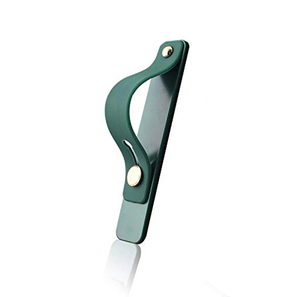 Wrist Band Hand Band Finger Grip Mobile Phone Holder Stand Push Pull Universal Plain Color Phone Socket Holder for iPhone Xiaomi
