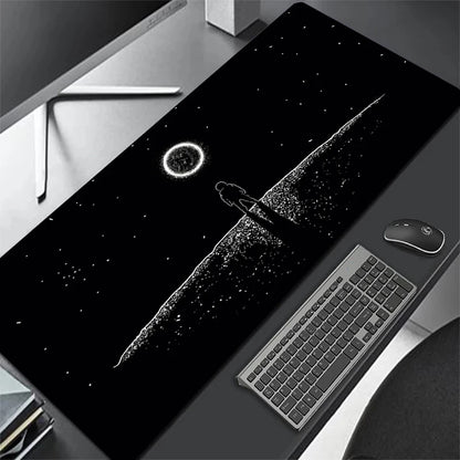 Large Personalized Art Gaming Mouse Pad Anime Rubber Edge Computer Mousepad Laptop Desk Mat Locking System for Gamers
