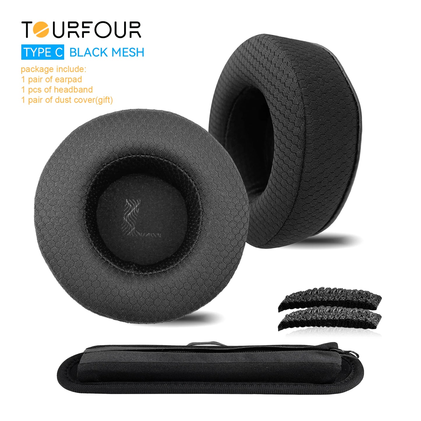 TOURFOUR Replacement Earpads for Beyerdynamic DT770,DT880,DT990,DT770pro,DT880pro,DT990pro,MMX300 Headphones Ear Cushion