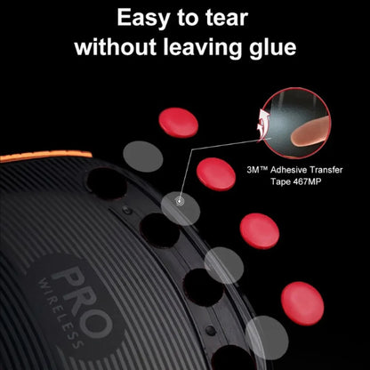 Obsidian X-Raypad Mouse Skates Universal 6.5mm Dots Donuts 0.9mm Balanced Control Mouse Feet Pad Glass Foot Pad
