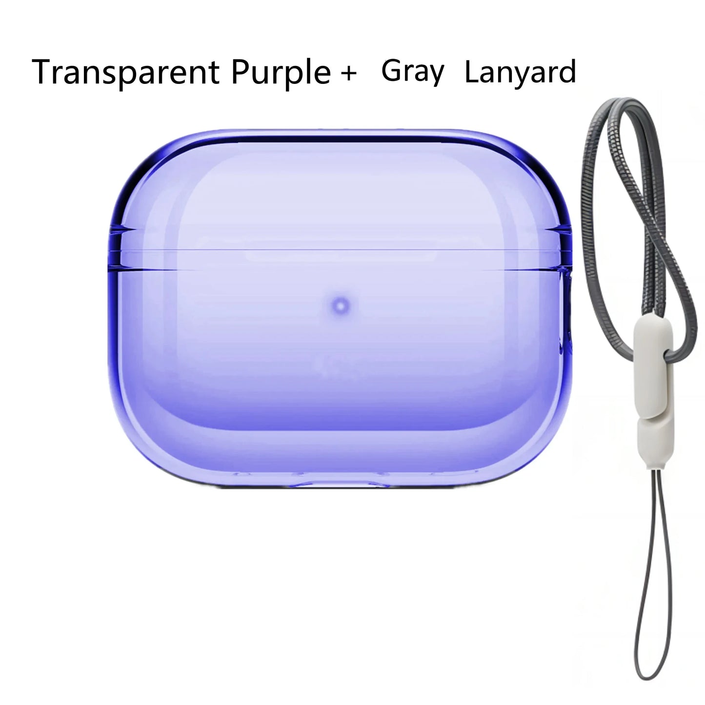 Colorful Transparent Protective Case Cover For Airpods Pro 2 TPU Soft Skin Shockproof Case Designed for Airpods Pro2 Earbuds