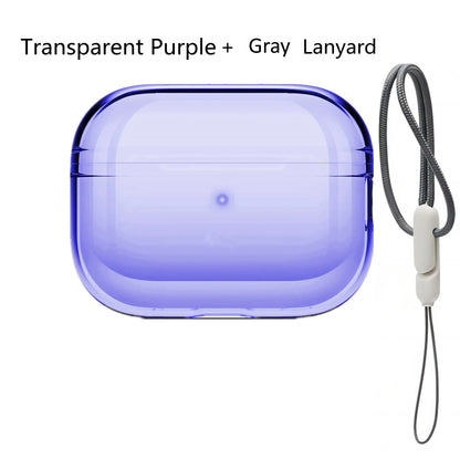 Colorful Transparent Protective Case Cover For Airpods Pro 2 TPU Soft Skin Shockproof Case Designed for Airpods Pro2 Earbuds