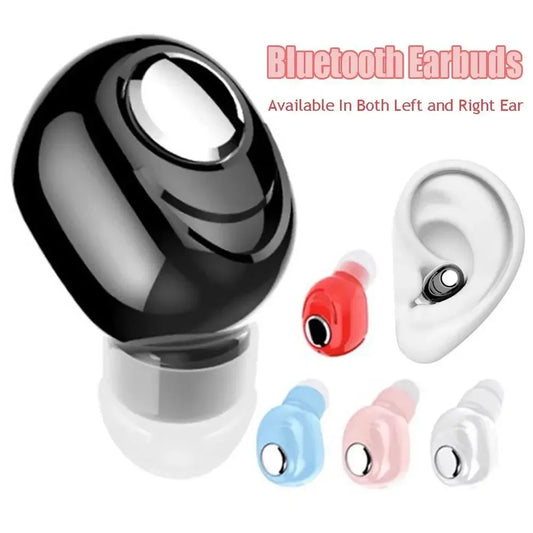X8 Single Side Mini Sweatproof Business Unilateral Sport In-Ear Earphones Headset Bluetooth Earbuds Wireless Headphones