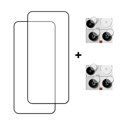 Full Cover Tempered Glass For Nothing Phone 3 Glass Screen Protector Protective Phone Rear Camera Lens Film On Nothing Phone 3