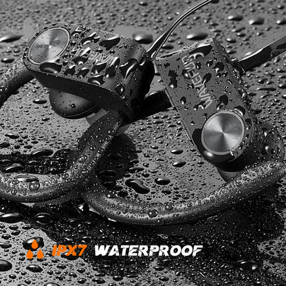 Wavefun XBuds Bluetooth Earphone Wireless Headphones with Ear Hook IPX7 Waterproof Super Bass Sport Earphones Music Gaming Mode