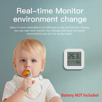 Mini Thermometer Hygrometer  Indoor Mini Temperature LCD Electronic Monitor Hygrometer Outdoor Room Baby