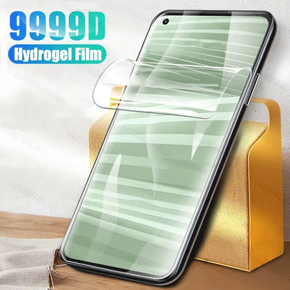 3-5Pcs Hydrogel Film For Realme GT2 GT3 GT NEO 5 3 2 9 10 Pro plus Screen Protector