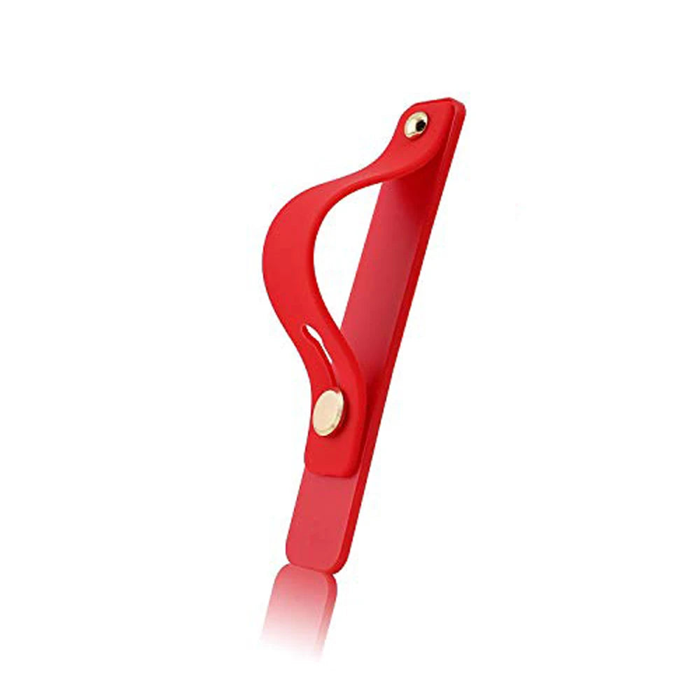 Wrist Band Hand Band Finger Grip Mobile Phone Holder Stand Push Pull Universal Plain Color Phone Socket Holder for iPhone Xiaomi