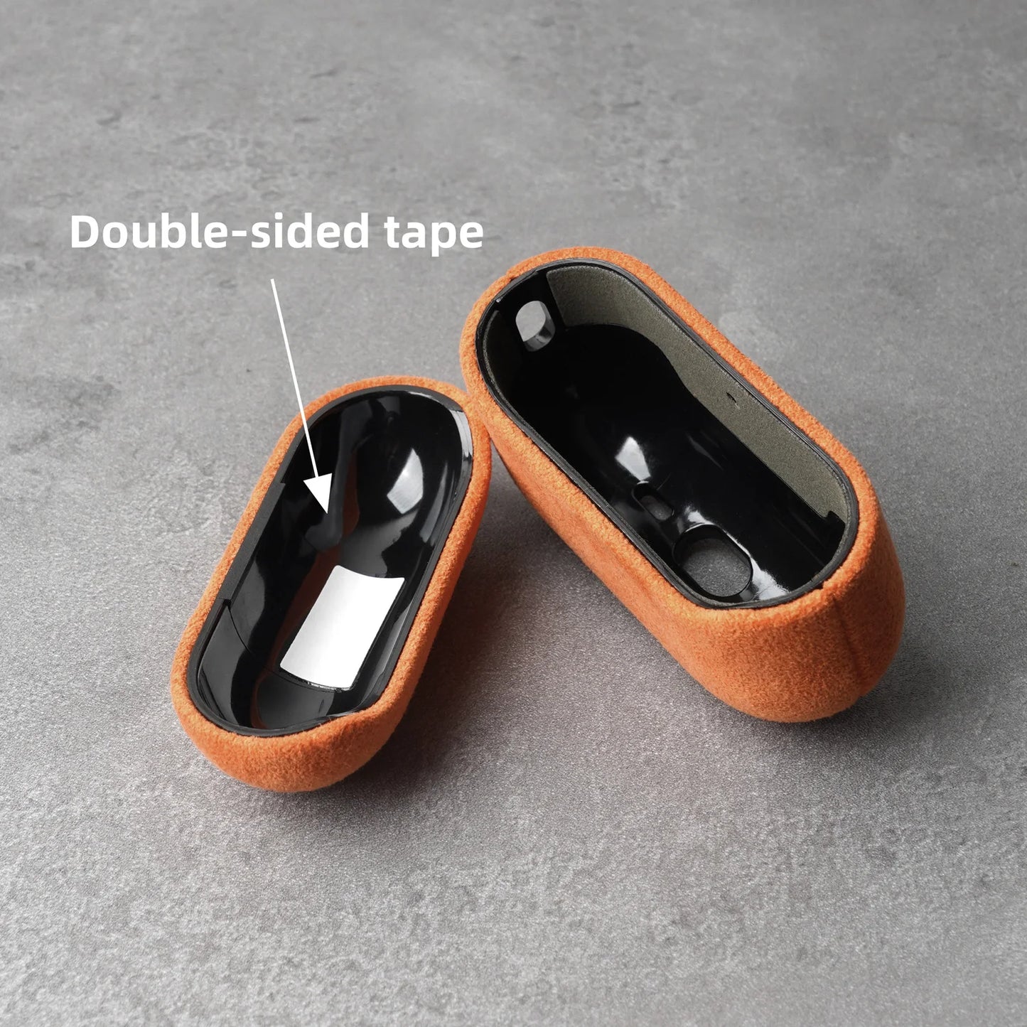YMW ALCANTARA Case for AirPods Pro 3 Luxury Suede Leather Cases for AirPod Pro Wireless Bluetooth Headset Turn fur Cover