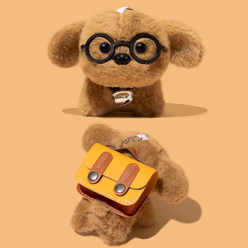 For AirPods 4 3 2 1 Pro 2 Earphone Case 3D Cartoon Plush Bear Capybara Headphone Box Stuffed Toy Backpack Cover