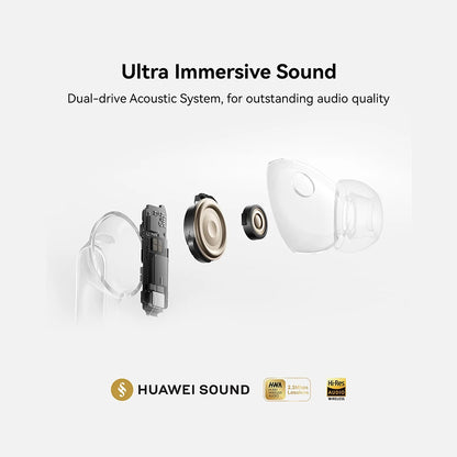 HUAWEI FreeBuds Pro 5 Wireless Earbuds, AI Noise Cancelling,Ultra Immersive Sound, Stable Calls, IP57 Waterproof for Sports