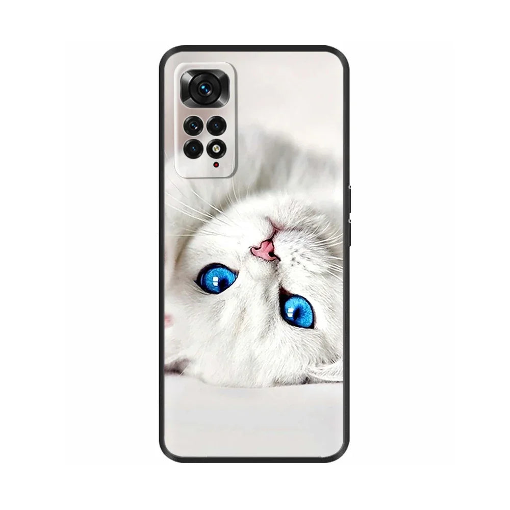 For Xiaomi Redmi Note 11 Pro Case Soft TPU Silicone Phone Back Cover Para For Xiaomi Redmi Note 11s Note11 Note 11Pro 11 s Cases