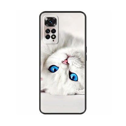 For Xiaomi Redmi Note 11 Pro Case Soft TPU Silicone Phone Back Cover Para For Xiaomi Redmi Note 11s Note11 Note 11Pro 11 s Cases