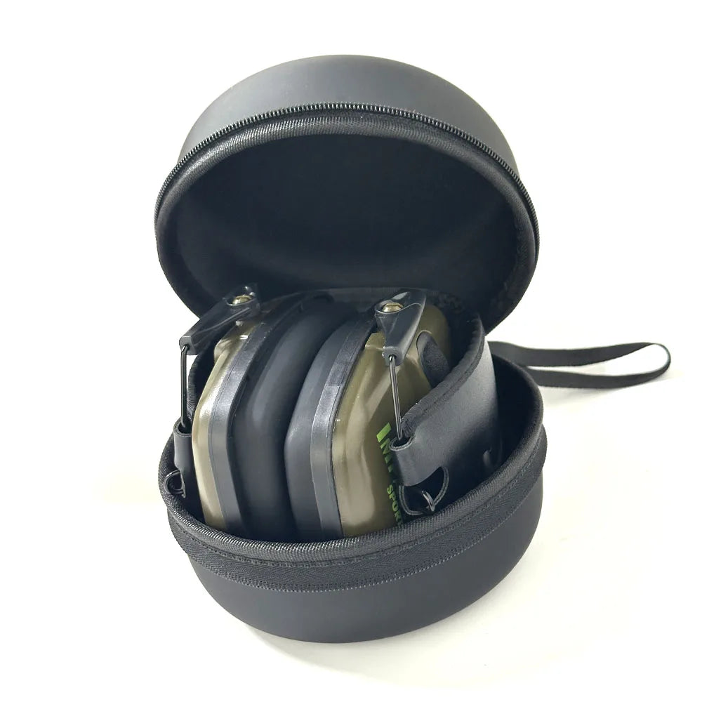SALE!Earmuffs Active Headphones with Case for Shooting Electronic Hearing protection Headset Noise Reduction hunting headphone