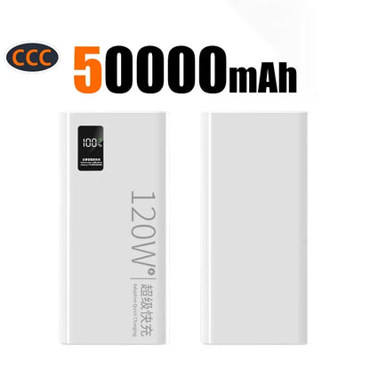Oneplus 120W 500000mAh Power Bank Digital Display Super Fast Charging Portable With Large Capacity And Super Fast Charging Speed