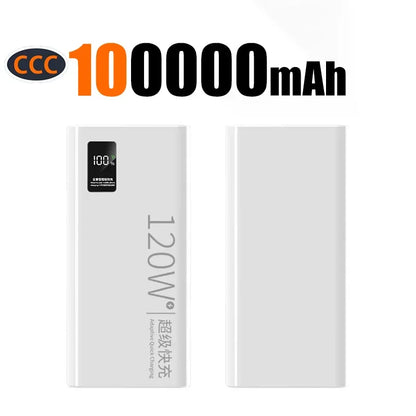Oneplus 120W 500000mAh Power Bank Digital Display Super Fast Charging Portable With Large Capacity And Super Fast Charging Speed