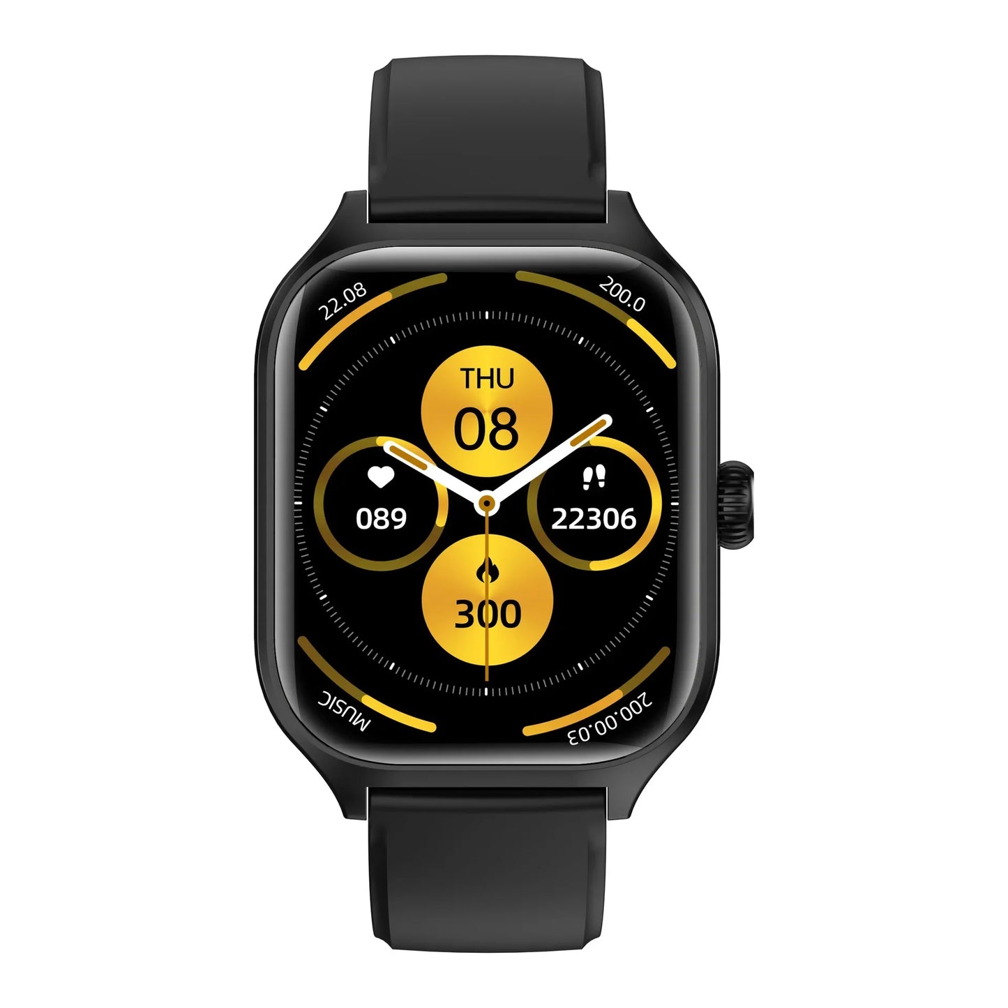 HOMEFISH C20 Smartwatch 1.77-inch HD Display Bluetooth Call Message Alert Sports Mode Smartwatch For Men Women