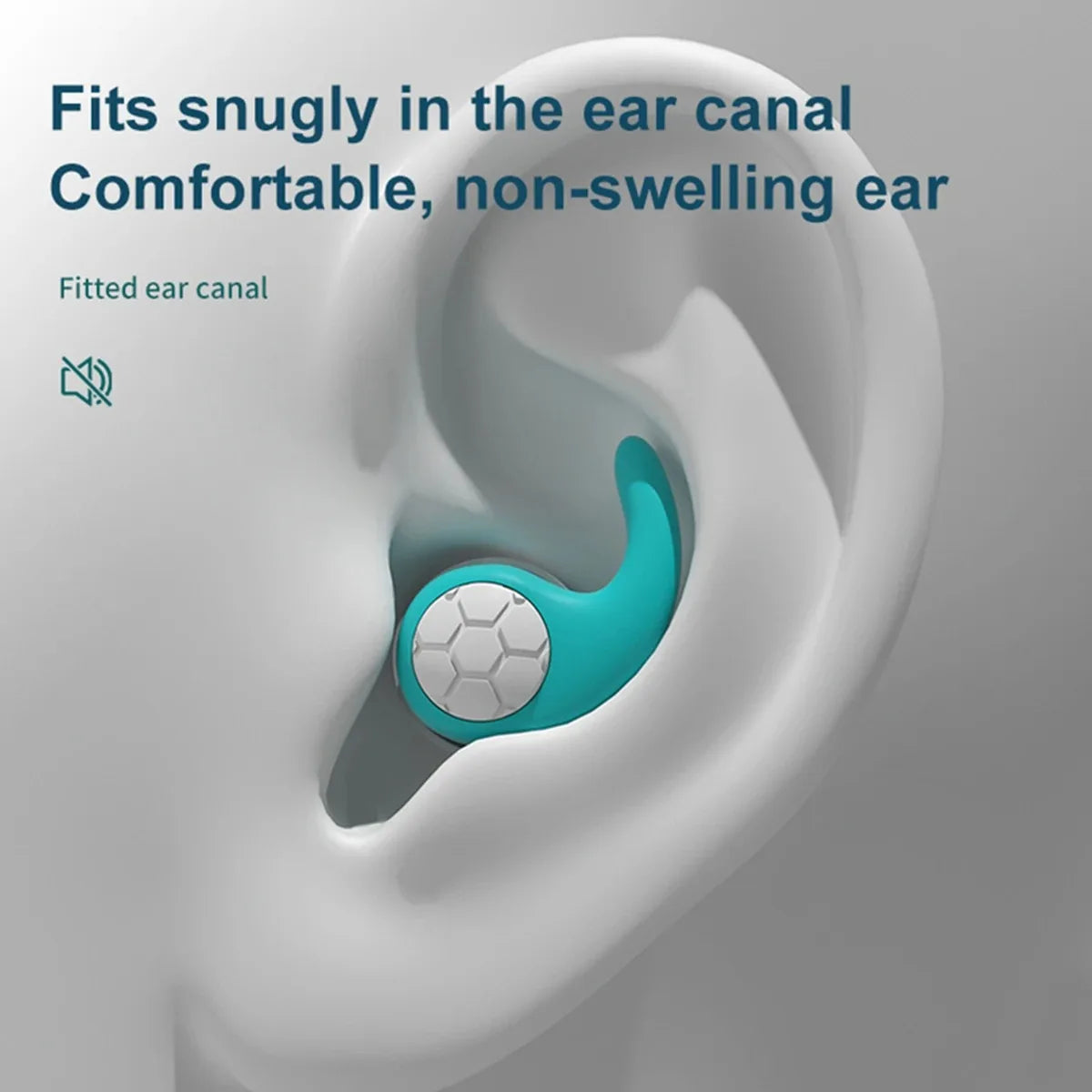 Silicone Sleeping Ear Plugs Three-Layer Noise Reduction Waterproof Earplug Professional Soundproof Earplug Earplugs For Swimming