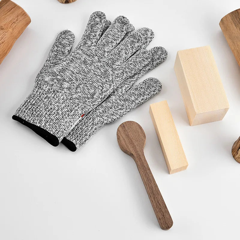 HPPE Grade 5 Anti-cut Gloves Wear-resistant and Anti-cut Protective Gloves Gardening Labor Protection Gloves