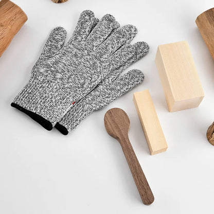 HPPE Grade 5 Anti-cut Gloves Wear-resistant and Anti-cut Protective Gloves Gardening Labor Protection Gloves