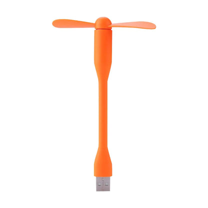 Mini USB Fan Flexible Bendable Fan For Power Bank Laptop PC AC Charger Portable Hand Fan For Computer Summer Gadget