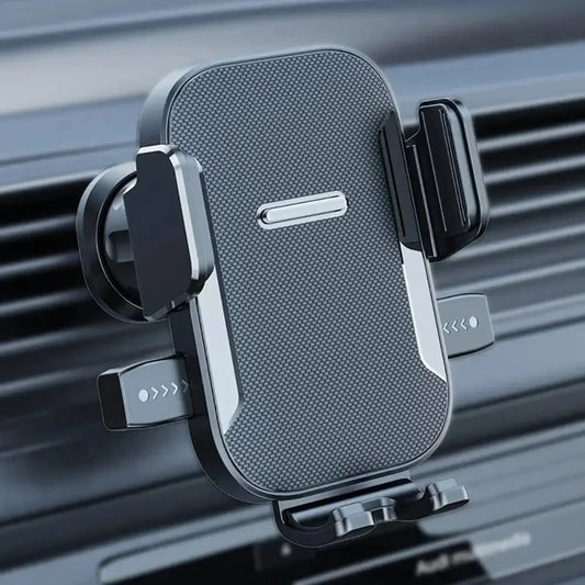 Universal Car Phone Holder Suction Cup Dashboard & Air Vent 360° Rotation Adjustable Mount for iPhone Android GPS Navigation