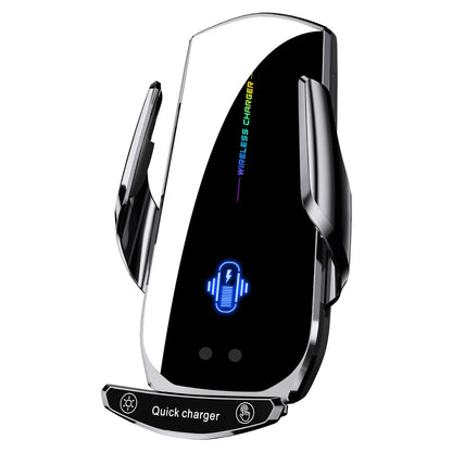 Car Wireless Charger For Phone, Air Outlet 15W Car Wireless Charging Cradle, Clip Automatic Induction Opening And Closing