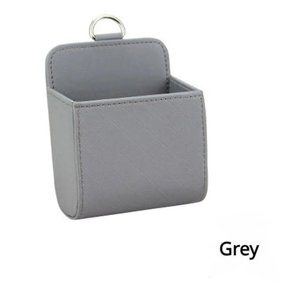 Car Air Vent Storage Bag Organizer Pocket Sunglass Holder Car Mount Phone Holder Coin Key Card Case Organizer with Hook