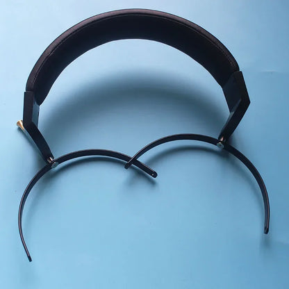 100mm 110mm Headphones Head Beam Headband Headphones DIY Metal Headband Rotatable Sheepskin Leather Head Beam