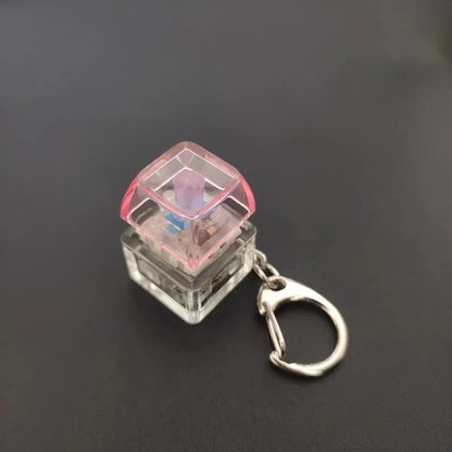 Fingertip Decompression Keycap Pendant Mechanical Keyboard Cover Shaft Body Keychain