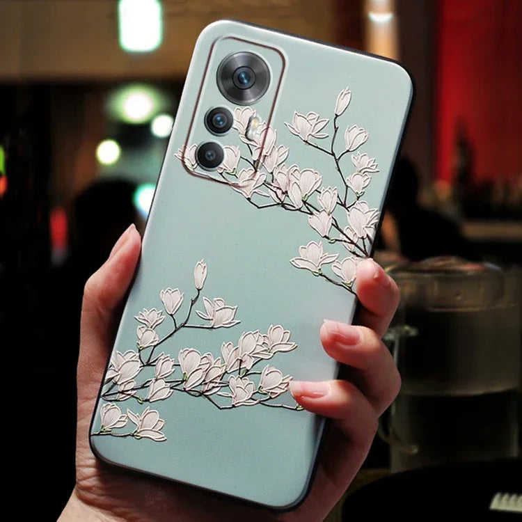 For Funda Xiaomi 12T 11T 13 12 11 T Pro Lite 12X 13Lite 12Lite 11Lite Mi 11 Lite 5G NE Pro Case Cute Soft 3D Rose Phone Cover