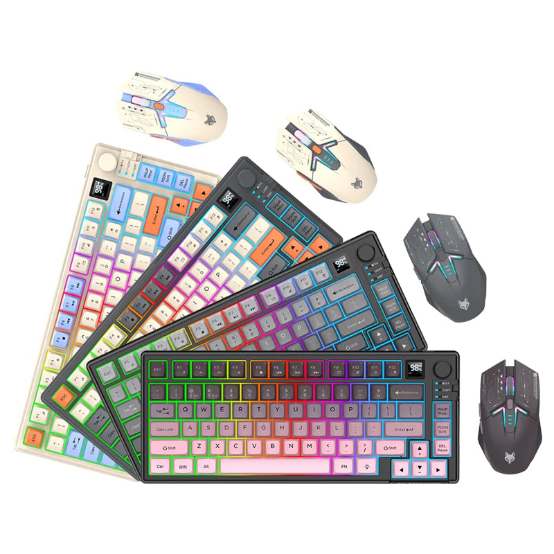 K920 USB Wired Game Keyboard Mouse Set Illuminated Desktop/Laptop Home Office Female Male Keyboard