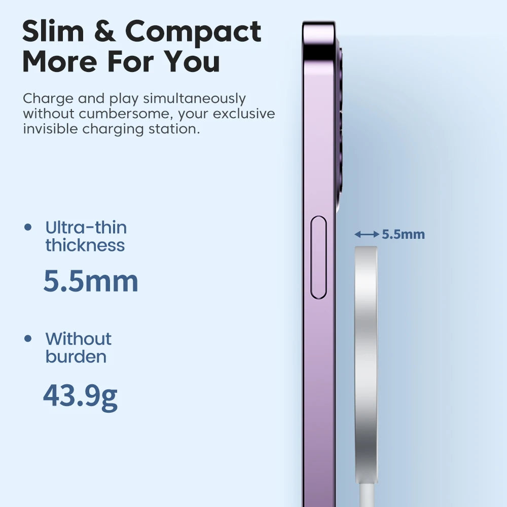 Toocki 15W Strong Magnetic Super Charge Wireless Charger For Iphone 16 15 14 QI Fast Type C Cable  For iPad Phone Charger