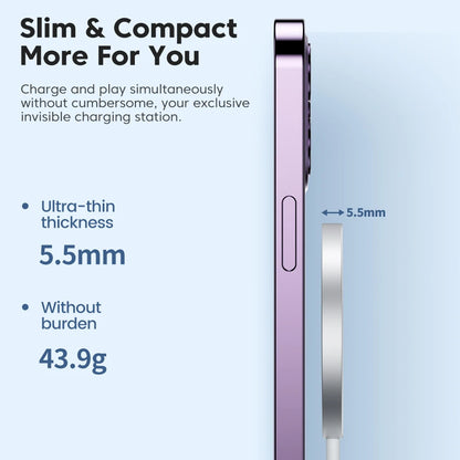 Toocki 15W Strong Magnetic Super Charge Wireless Charger For Iphone 16 15 14 QI Fast Type C Cable  For iPad Phone Charger