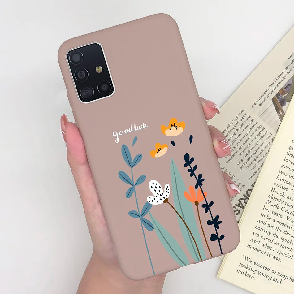 For Samsung Galaxy A51 Case Cover Soft Silicone TPU Bumper Phone Case for Samsung A31 A71 A515 A515F A 71 51 31 Coque Funda Capa