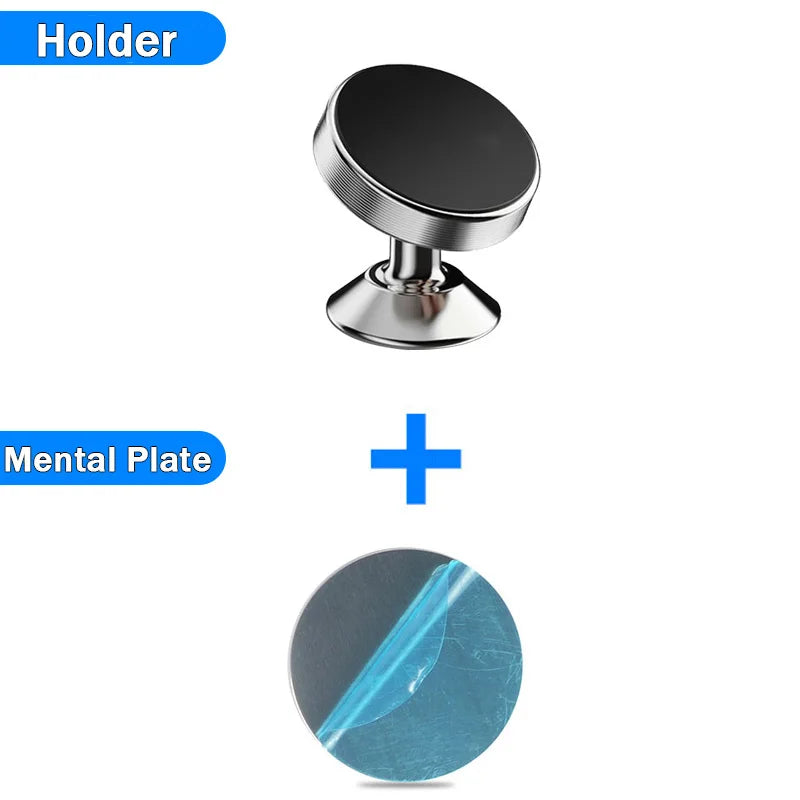 Magnetic Car Phone Holder Universal Magnet Phone Mount in Car Mobile Cellphone Stand for iPhone Xiaomi Samsung Redmi