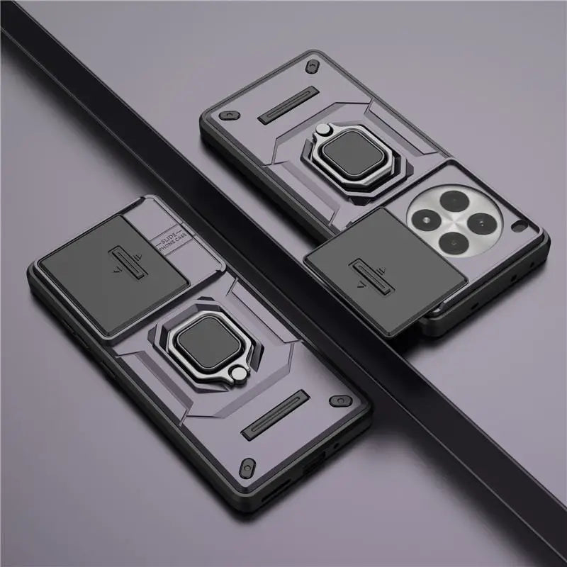 For OnePlus ACE 3 Pro Cover For ACE 3 Pro Case 6.78 inch Lens Sliding Window Protector Armor Shockproof Holder Magnetic Bumper