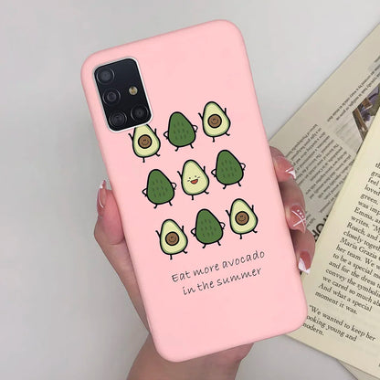 For Samsung Galaxy A51 Case Cover Soft Silicone TPU Bumper Phone Case for Samsung A31 A71 A515 A515F A 71 51 31 Coque Funda Capa
