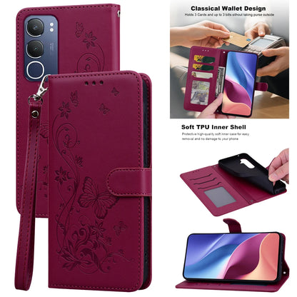 Leather Wallet Flip Phone Case For Vivo V50 V40 Lite Pro V30 Y39 Y04 Y29S Y19S Y11 Y12 Y15 Y03 Y18 Y28 Y20 Y11S Y12S Y36 Y100