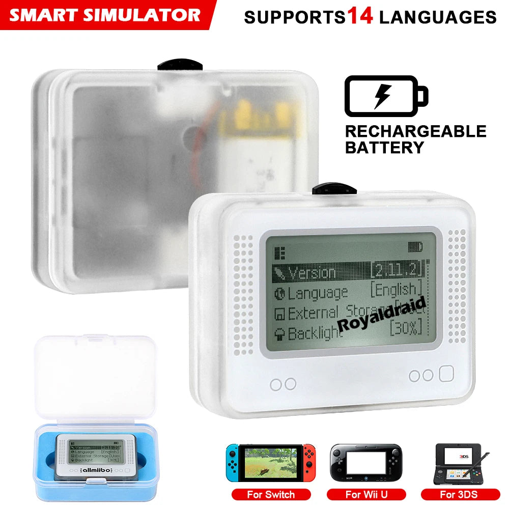 NEW Improve Gaming Experience Game Simulator Infinite Card Swipe Smart For Amiibo Emulator Universal For Switch 3DS Wii U Access