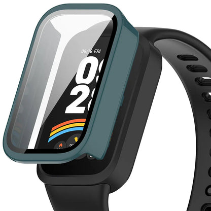Hard PC Case Glass For Xiaomi Mi Band 9 Active Smart Watchband Screen Protector Bumper Shell for Redmi Band 3 Miband 9 Active