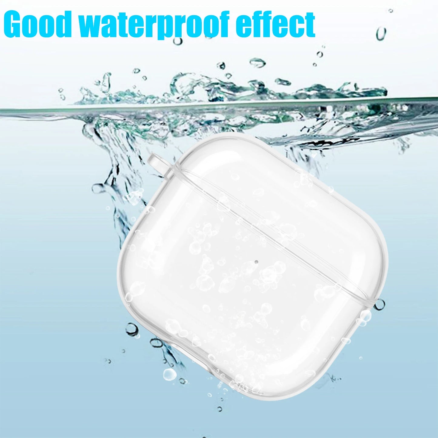 Frosted Transparent Earphone Case For Airpods 4 Generation Clear Soft TPU Bluetooth Headphone Protector Cover For Airpods 4