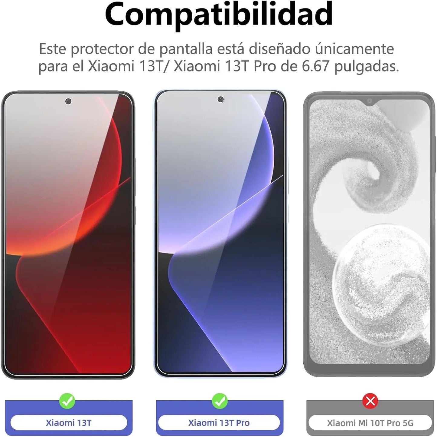 For Xiaomi 13T pro Screen Protector Tempered Film Anti Fingerprint 9H+Ultra HD Glass
