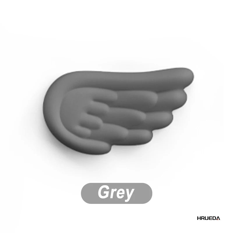 Mousepad Ergonomic Angel Keyboard Wrist Rest and Mouse Pad Set Reduce Wrist Pain for Office and Gaming Use