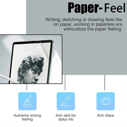 3Pcs Paper Feel Like Screen Protector For Xiaomi Pad 6 5 Pro 11 inch 6s Pro 12.4 Redmi Pad Se Tablet Matte Film No Glass