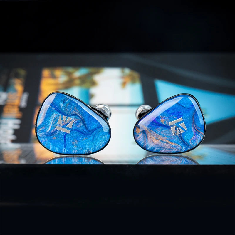 KBEAR KB02 In-Ear Bone Conduction Hybrid Earphones HiFi Bass Monitor Wired Headphones With Replaceable IEM Cable Gaming Headsets