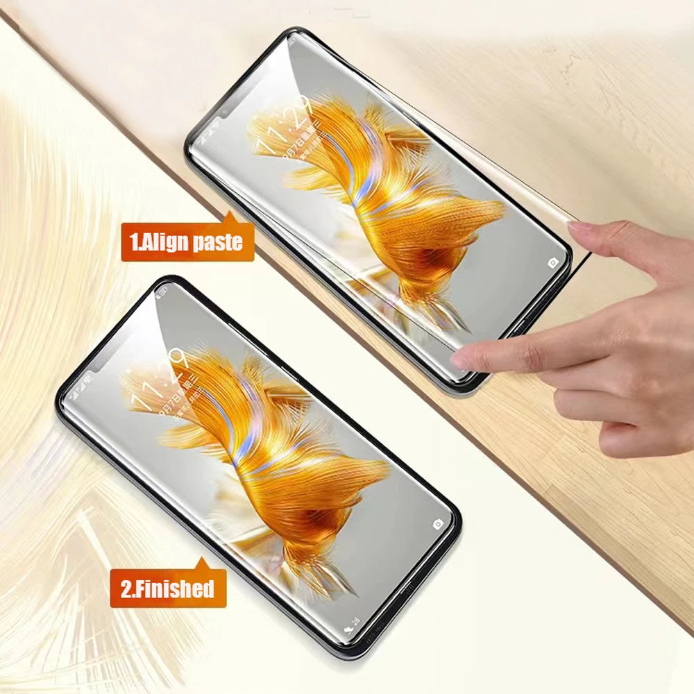9D Cover Glass For Huawei mate 50 40 30 pro plus RS lite phone screen protector mate 50E 40E 30E Tempered glass protective film