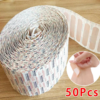 Waterproof Breathable Cushion Band-Aids | Adhesive Plaster Sticker | First Aid Bandage for Wound Care