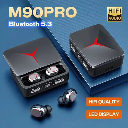 Wireless Headphones TWS Bluetooth 5.3 Earphones Touch Control Sports Earbuds HiFi Stereo Gaming Headset With Mic For Smartphone